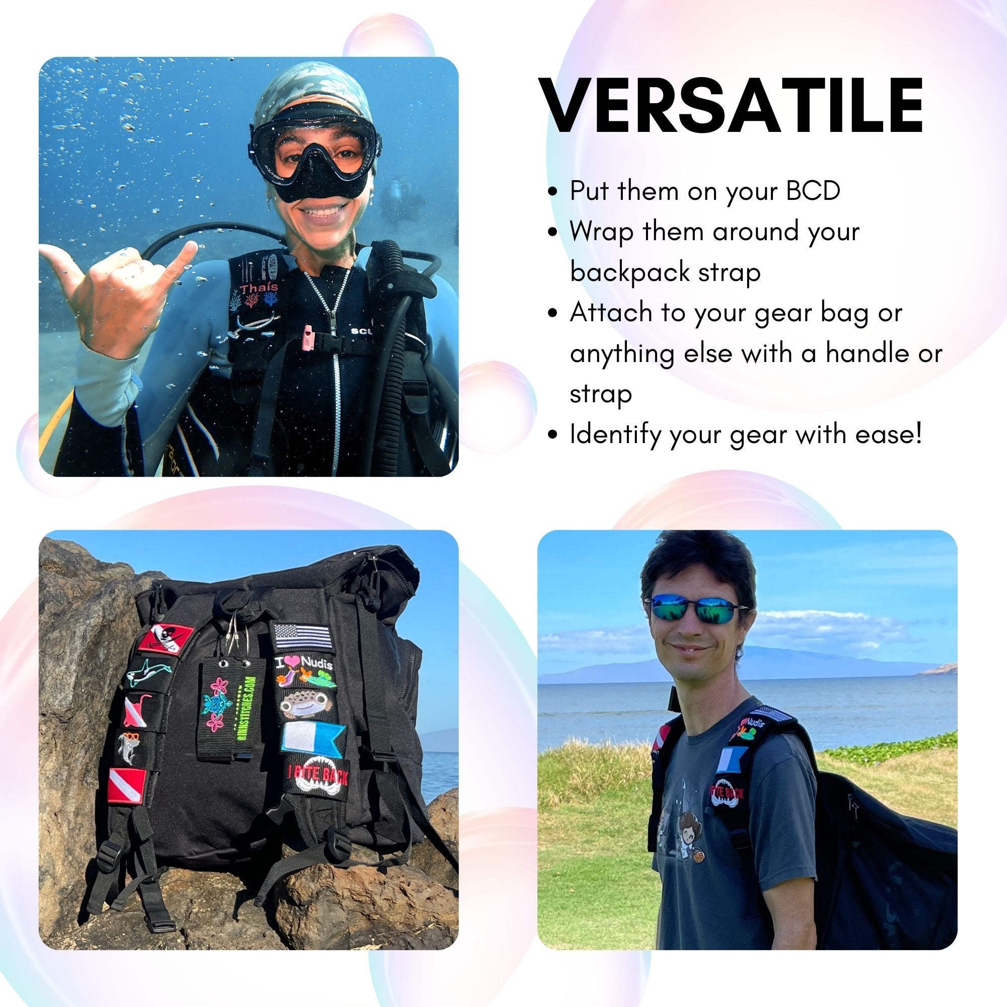 Ship Wheel Personalized BCD Tag - Image 7