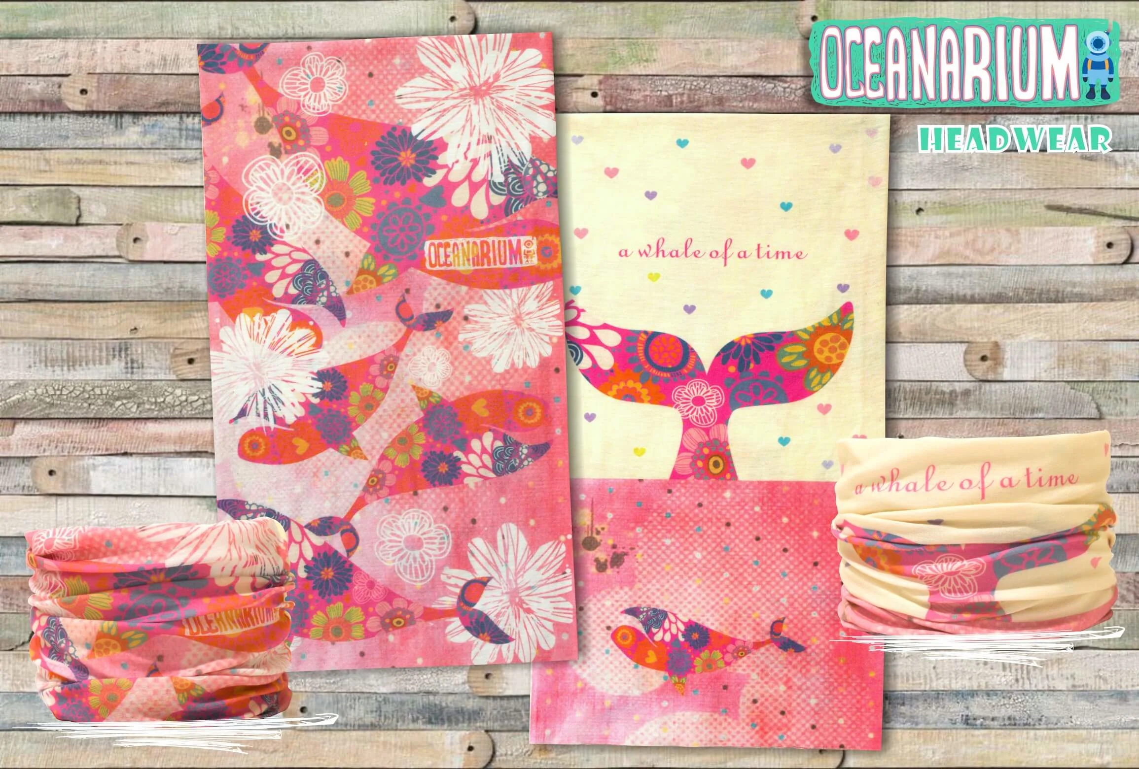 Pink Whale Headwear - Image 6