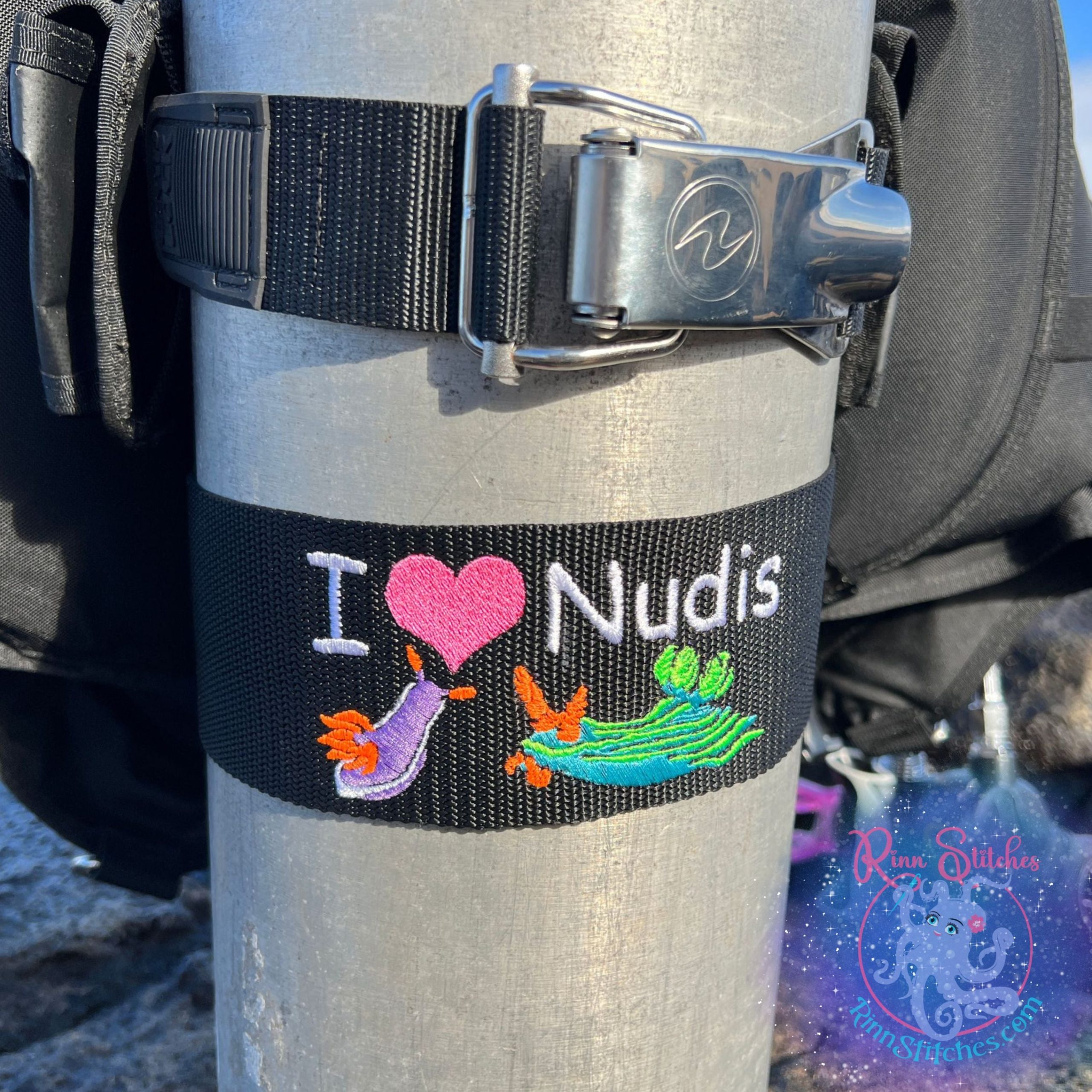 I Heart Nudis Scuba Tank Band - Image 2