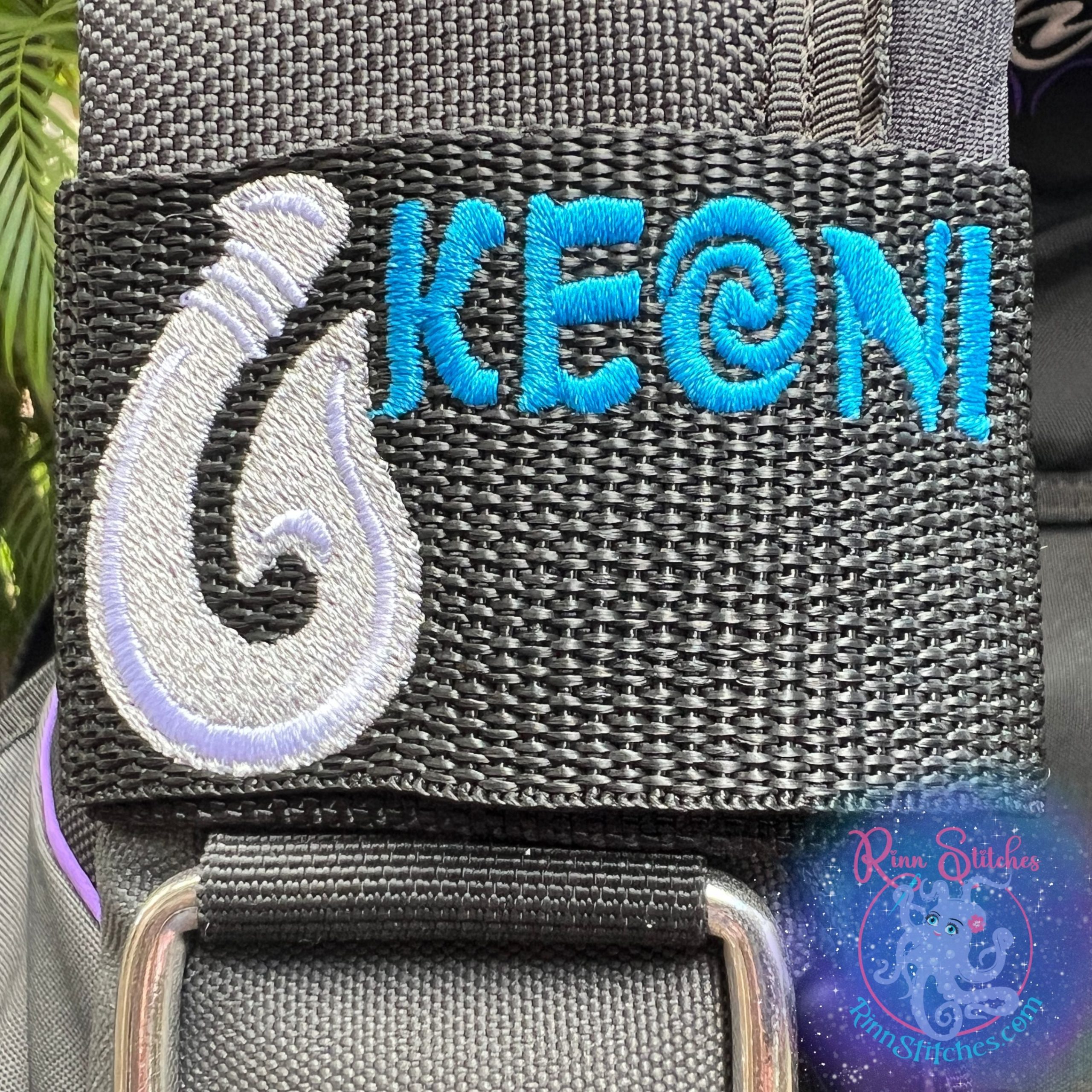 Maui Fish Hook Personalized BCD Tag