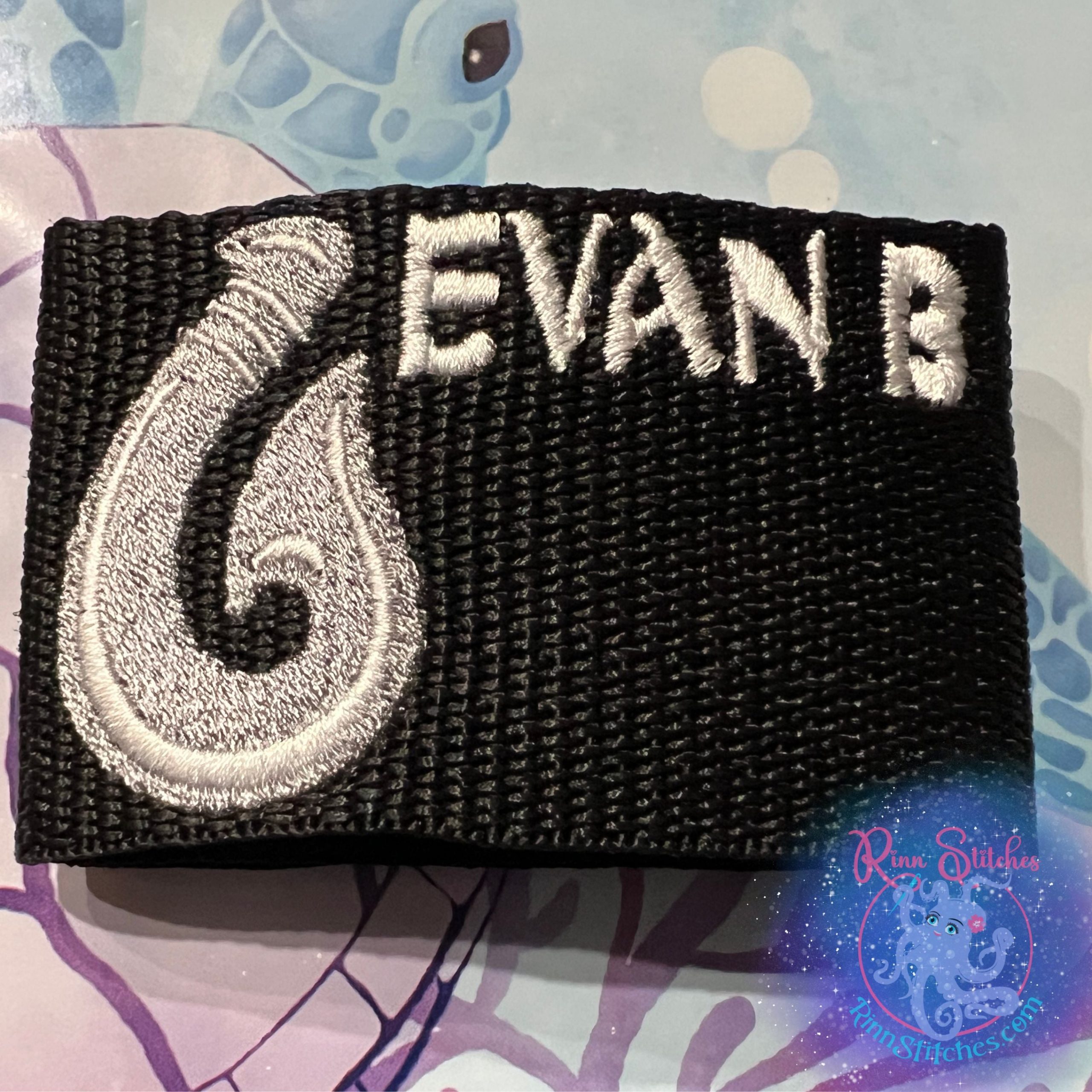 Maui Fish Hook Personalized BCD Tag - Image 2
