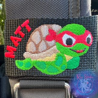 Sea Turtle Ninja Personalized BCD Tag