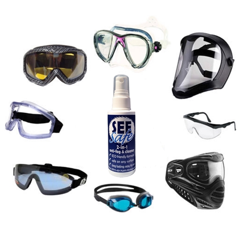 SEEsafe 2 in 1 Antifog & Cleaner With JAWScloth (1 Pack) - Image 2