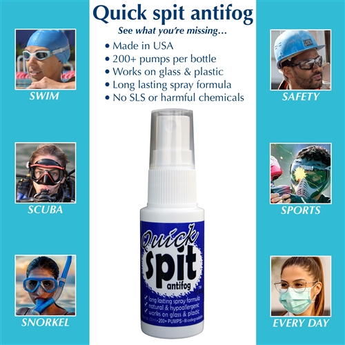 Quick Spit Antifog Spray (2 Pack) - Image 2