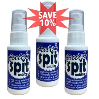 Quick Spit Antifog Spray (3 Pack)