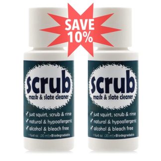 Scrub Mask & Slate Cleaner (2 Pack)