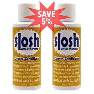 Slosh Wetsuit Shampoo (Regular Size 2 Pack)