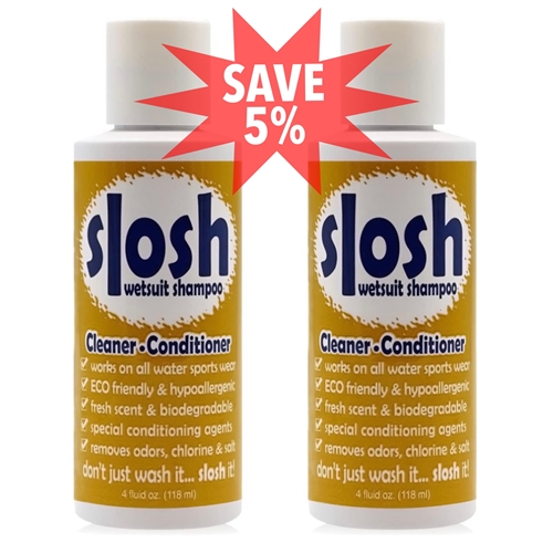 Slosh Wetsuit Shampoo (Regular Size 2 Pack)