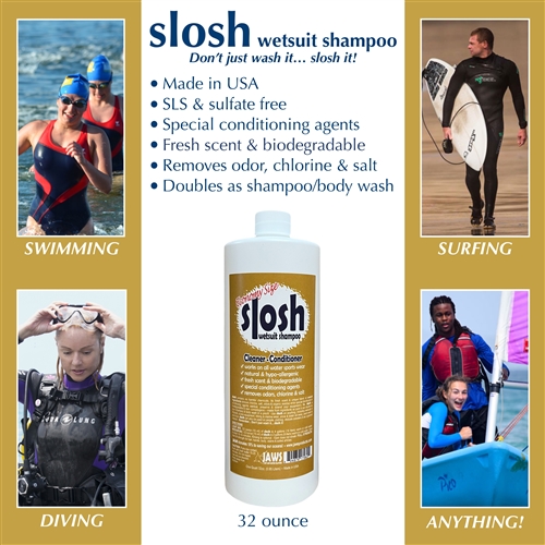 Slosh Wetsuit Shampoo (32oz. Economy Size) - Image 2