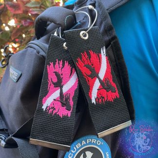 Mermaid Dive Flag - Luggage Tag