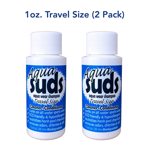Aqua Suds Aqua Wear Shampoo (Travel Size 2 Pack)
