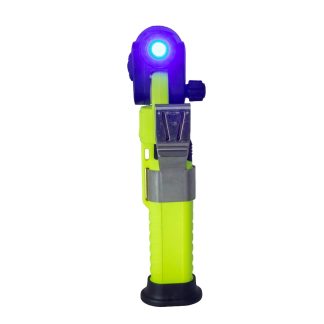 UK 4AA Lighthouse White-Blue Dual Beam w/Magnetic Base - Right Angle eLED Work Light