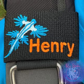 Blue Dragon Glaucus Nudibranch Personalized Bcd Tag