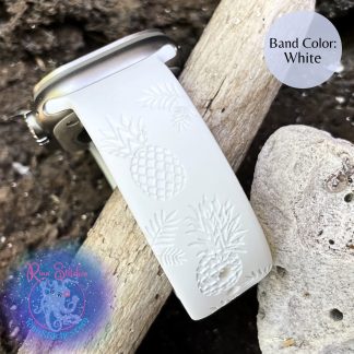 Pineapple - Laser Engraved Silicone Watch Band - Apple Watch Compatible
