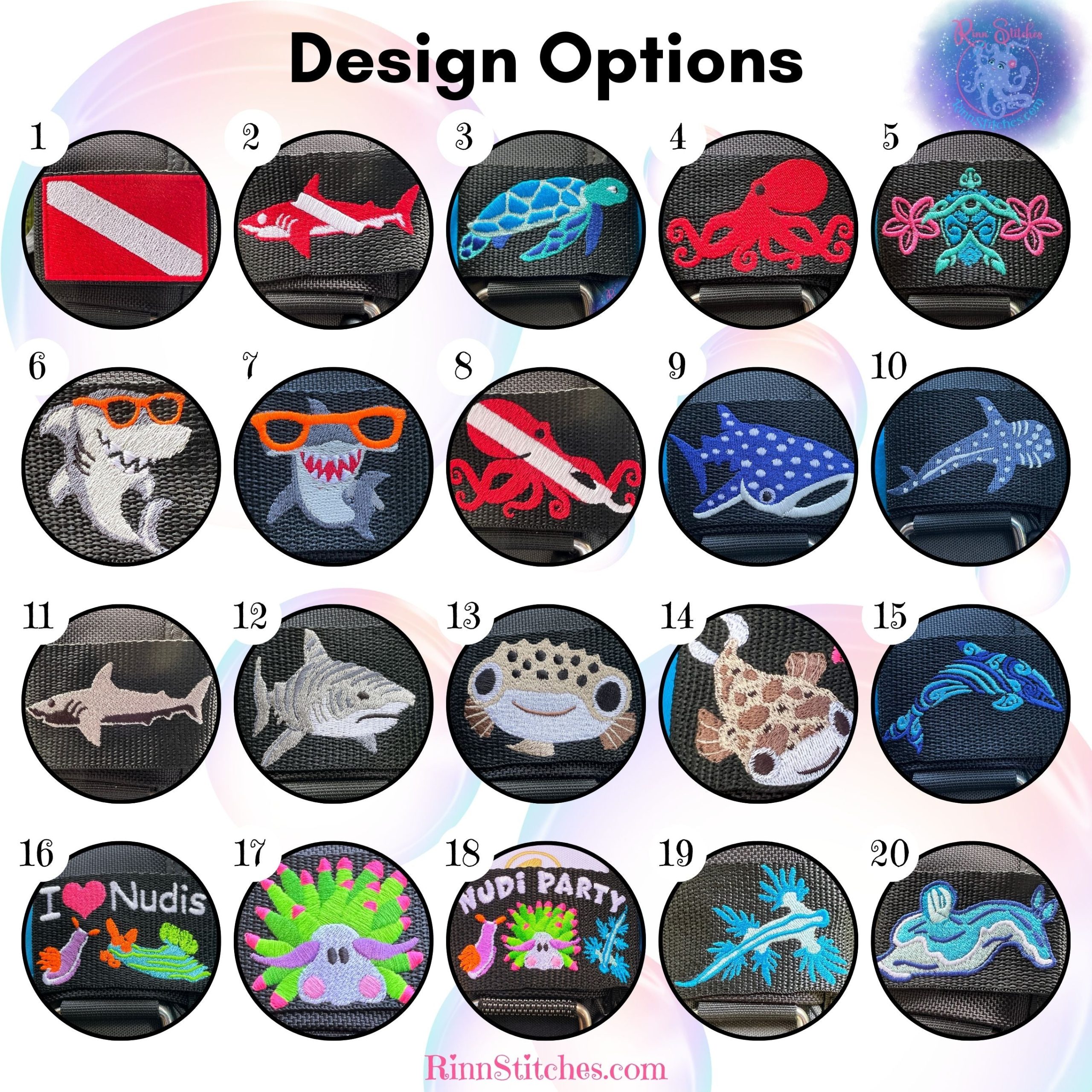 Choose Any Design On Our Site Personalized Scuba Tank Band - Image 3