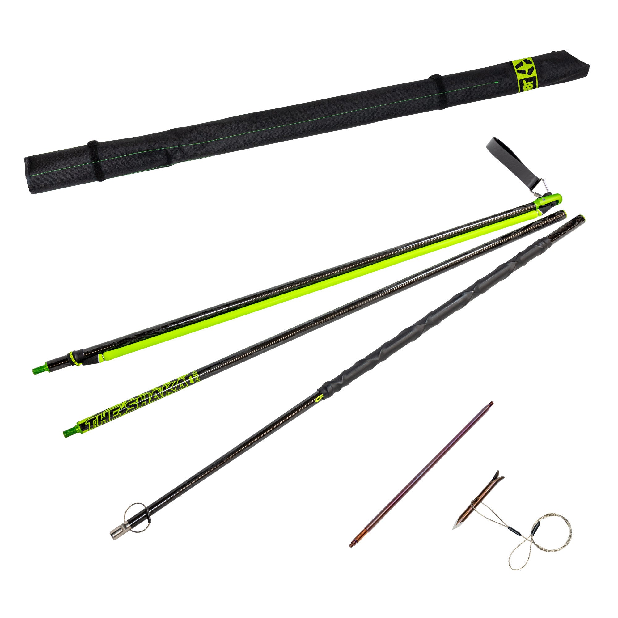 Shaka Roller Carbon Pole Spears