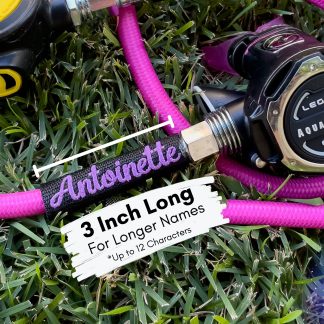 Regulator Tag - 3 Inch Four Pack (Best For Names Up to 12 Characters)