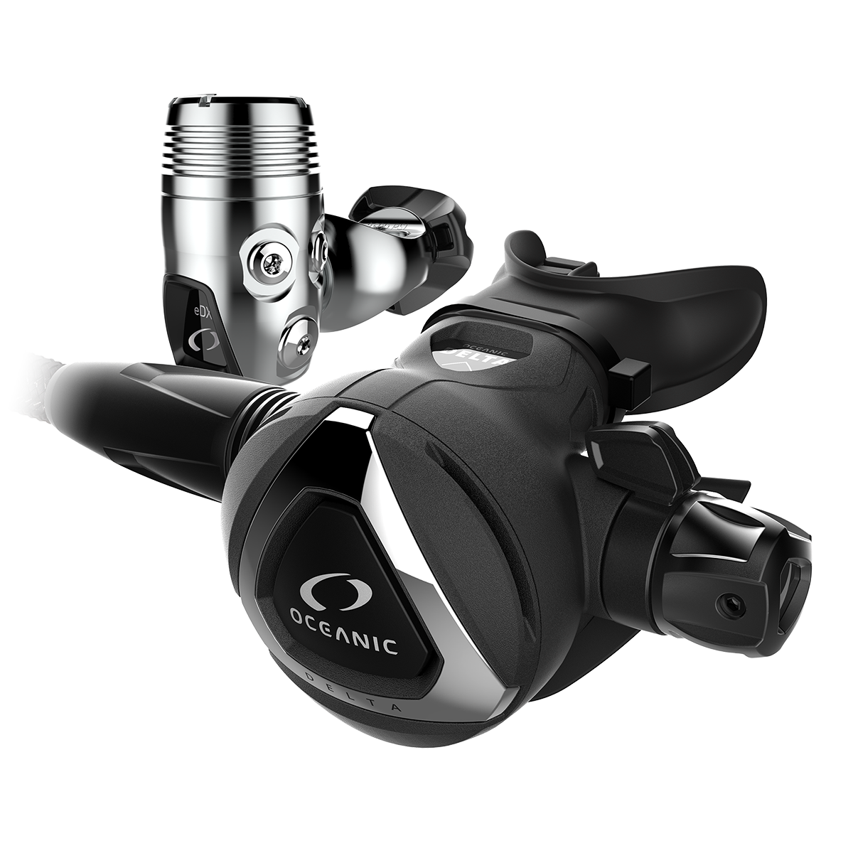 Oceanic - Delta 5 + Edx Yoke Or Din, Bk Or Wh