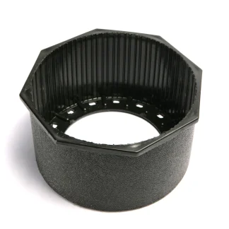 6.9-Inch Self-Draining Tank Boot with Octagonal Rim for Aluminum Tank