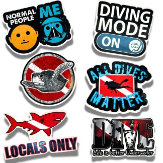 Vinyl Sticker - 6 Pack