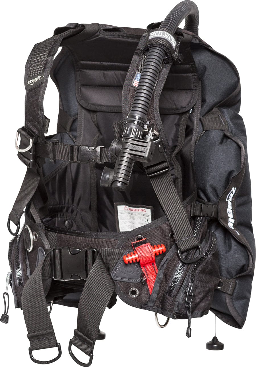 Zeagle - Stiletto,w/inflator, Hose and RE valve