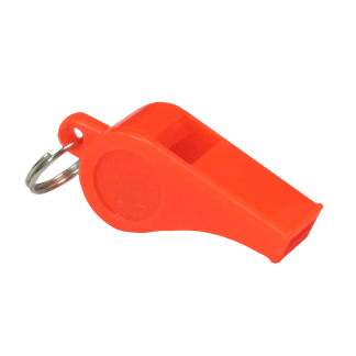 Trident - Whistle w/Clip Orange