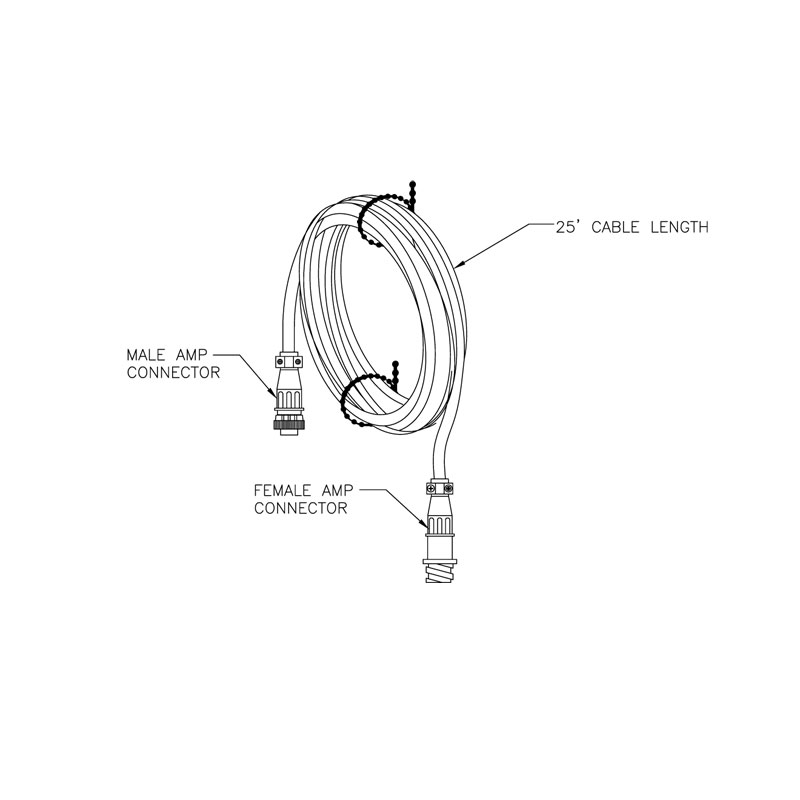 TC-25 Transducer Cable