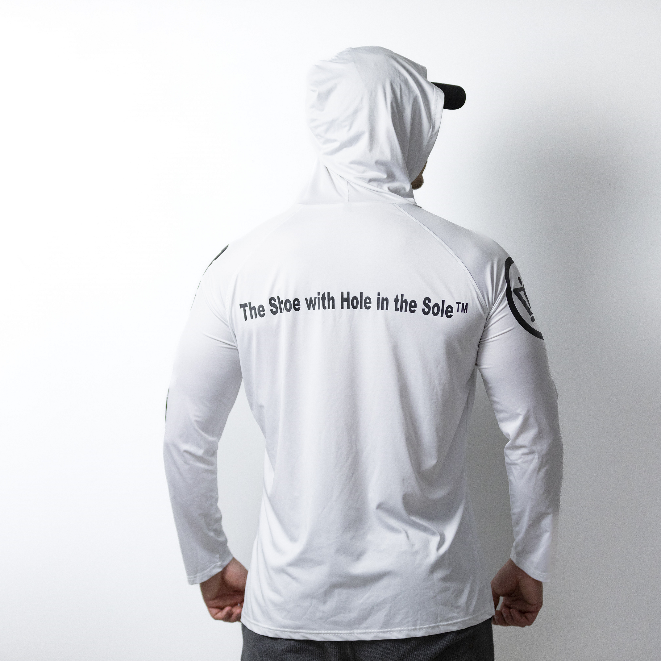 Crosskix Hooded Long Sleeve Athletic Performance Shirt - UPF30 - Image 4