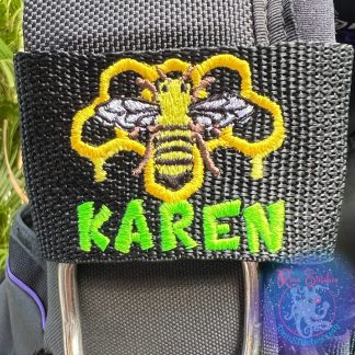 Honey Bee Personalized BCD ID Tag
