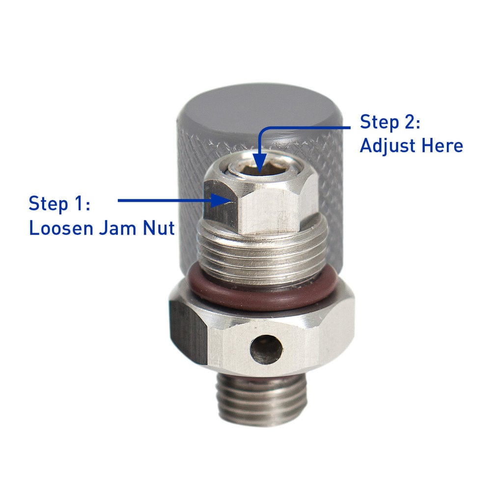 XS SCUBA - Rebuildable & Adjustable OPV Over Pressure Valve - Image 3