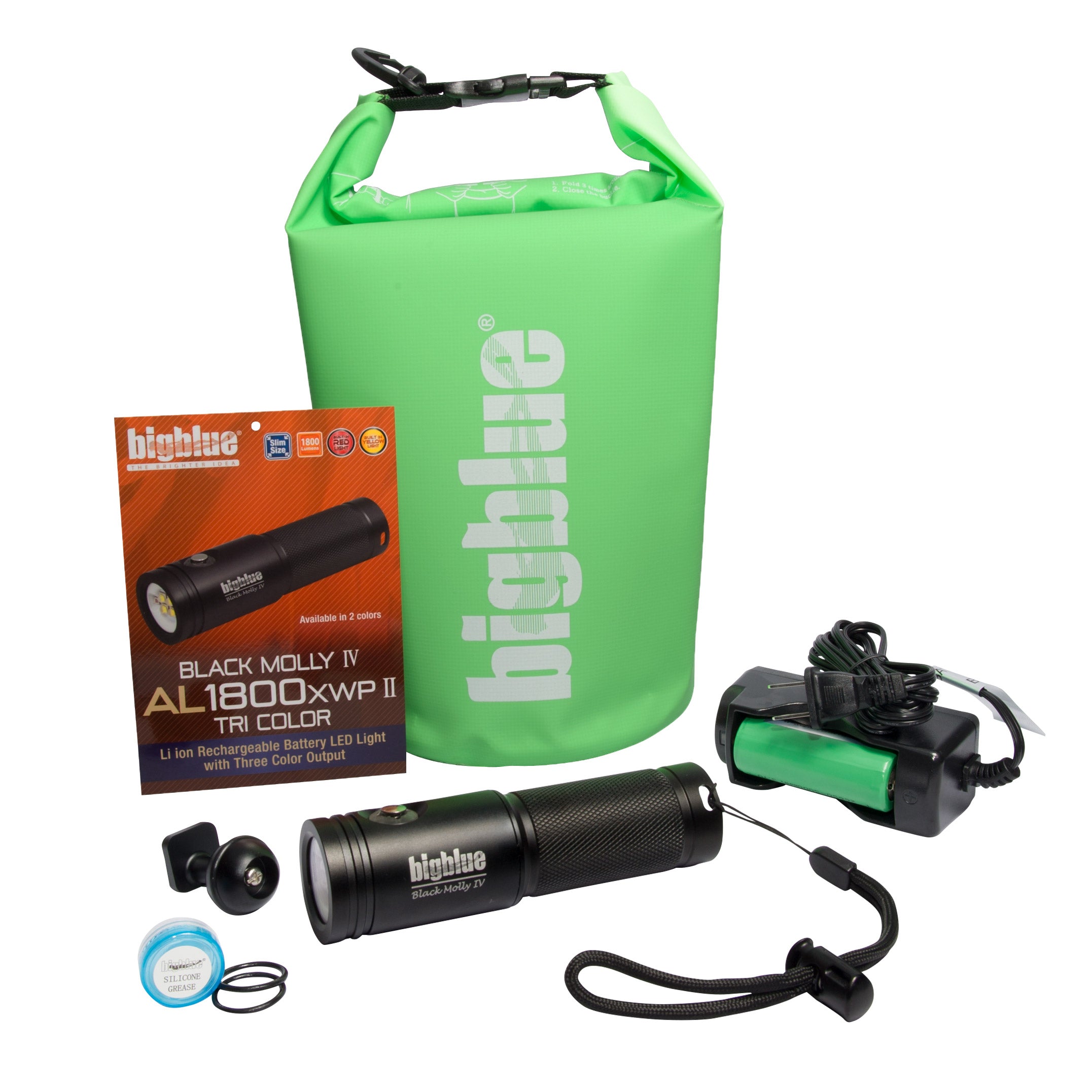 Big Blue - Black Molly IV 1800 Lumen Extra Wide Beam Video Light - Image 3