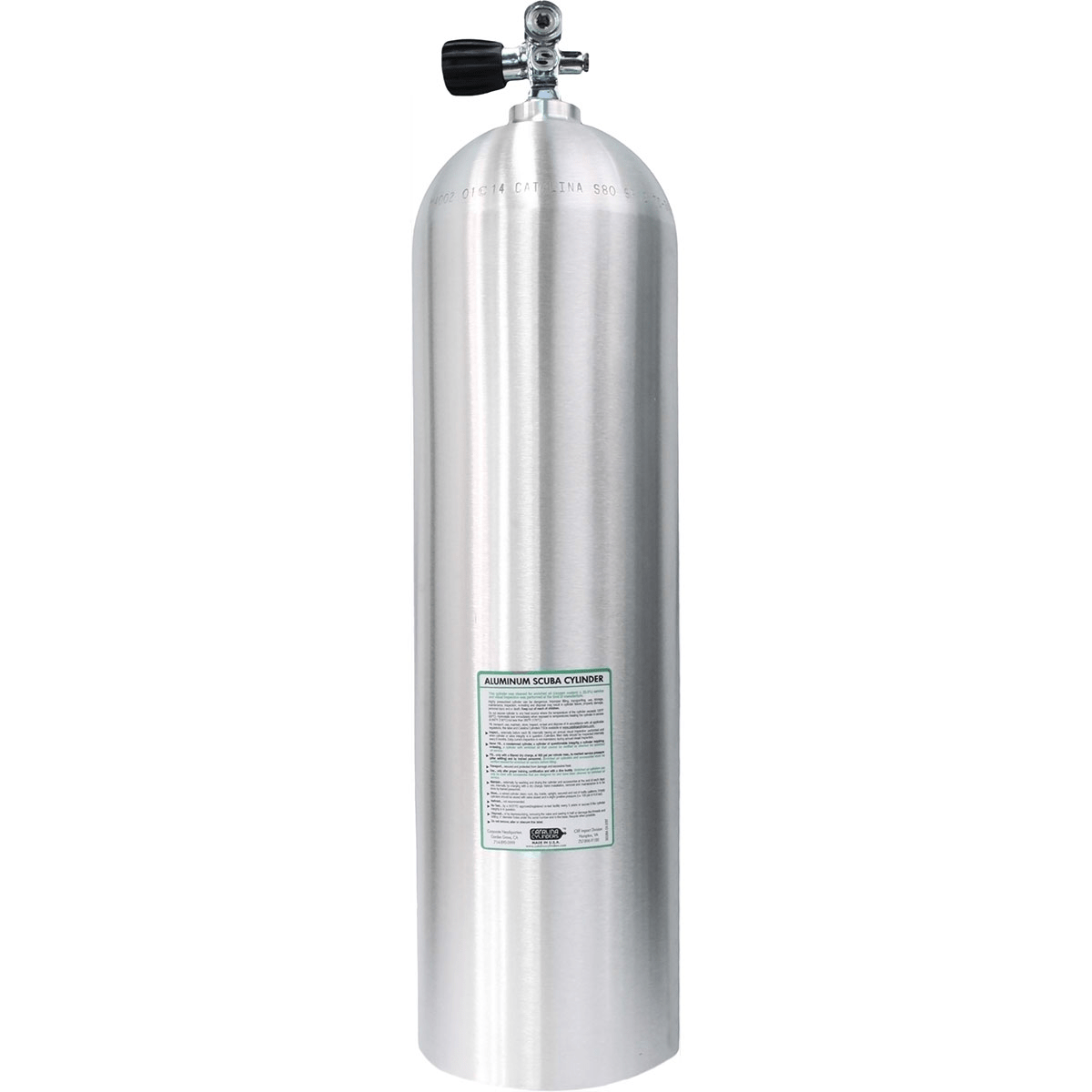 Catalina Cylinders - AL80 SCUBA Tank