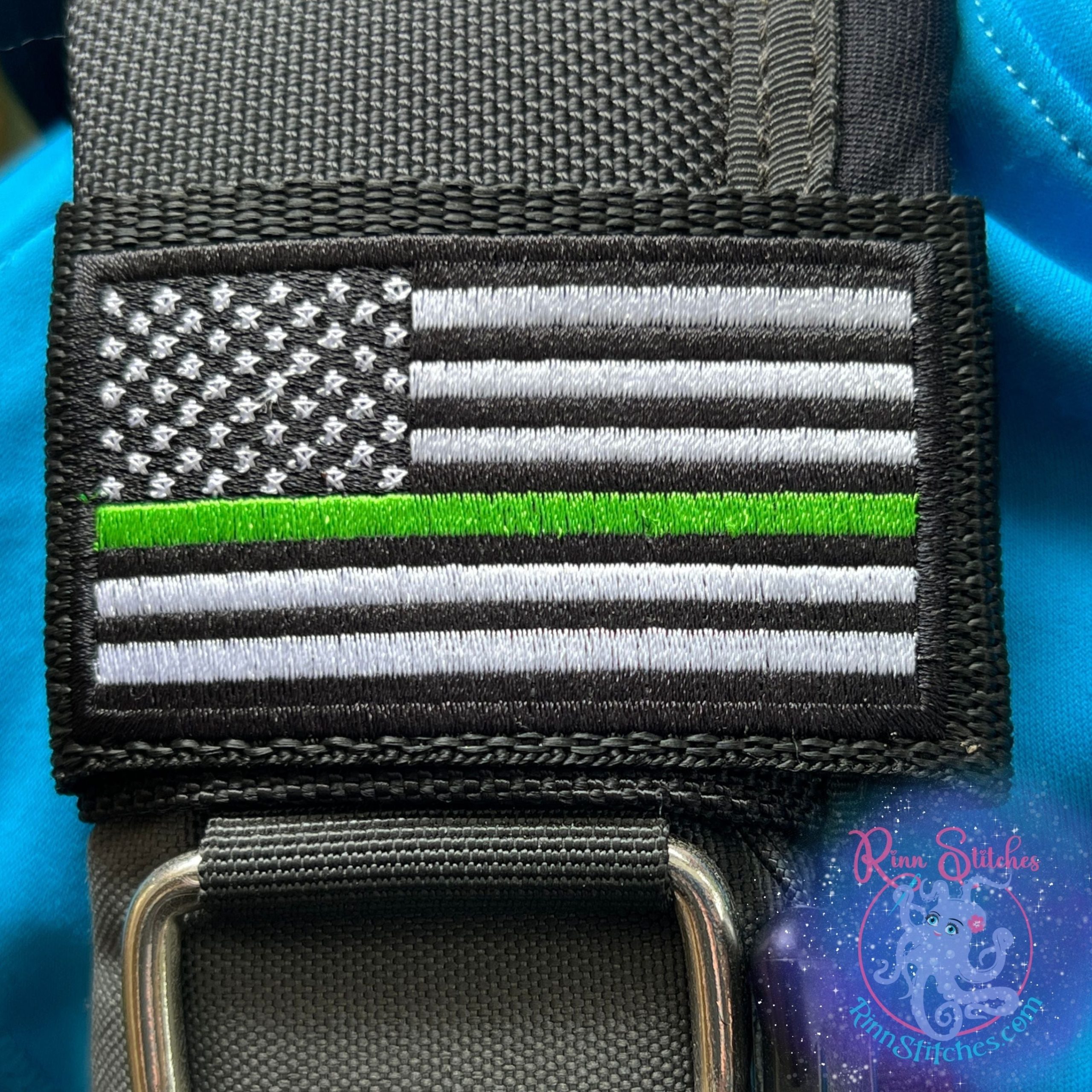 Thin Red Line Flag - Firefighters & Paramedics BCD Tag - Image 3