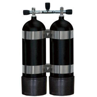 Faber - Black Matte Twin Steel Cylinder Set