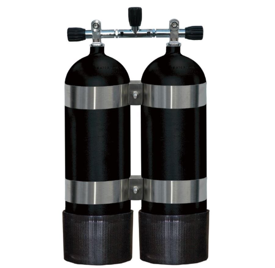 Faber - Black Matte Twin Steel Cylinder Set