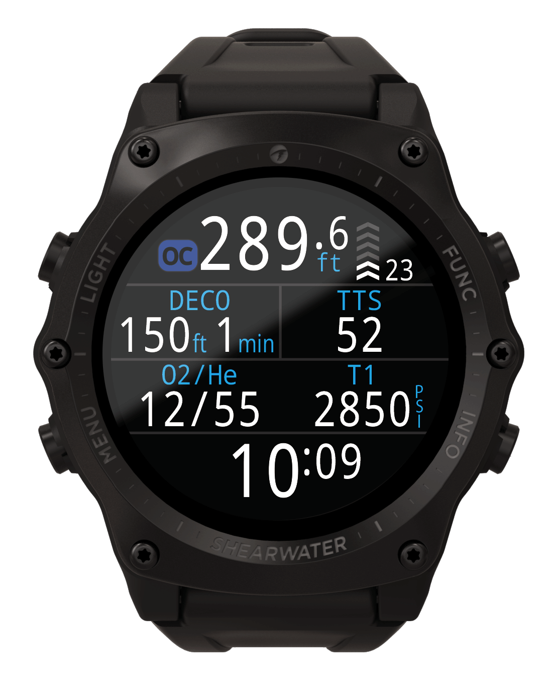 Shearwater - Teric AI Dive Computer (Black Bezel) - Image 2