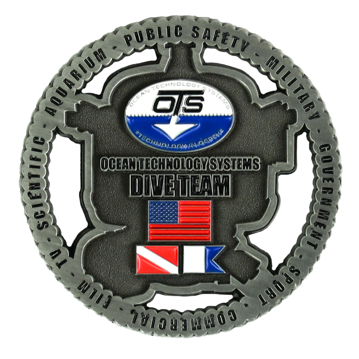 OTS Dive Team Challenge Coin