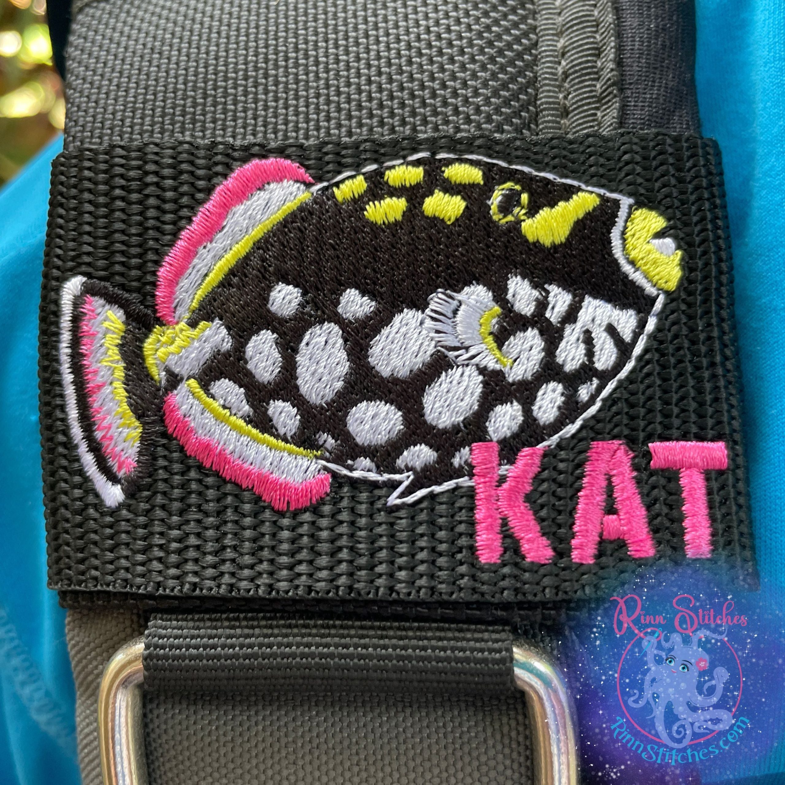Clown Triggerfish Personalized BCD Tag