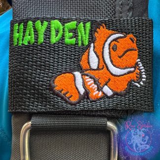 Clown Fish Personalized BCD Tag