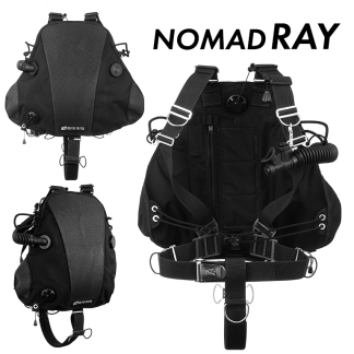 Dive Rite - Nomad Ray Sidemount System - Dual Bladder
