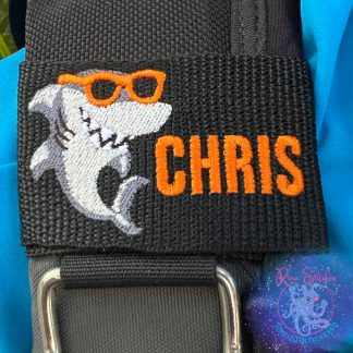 Cool Shark Personalized BCD Tag