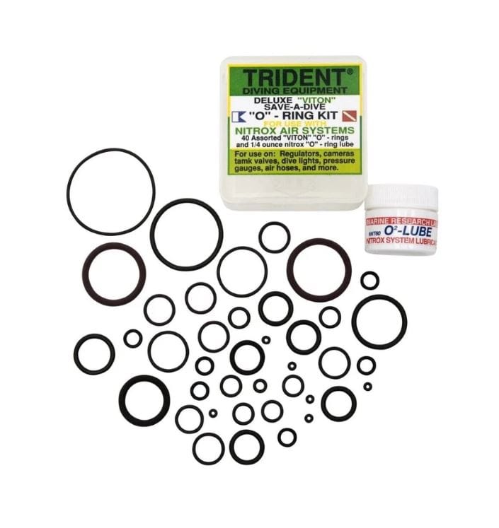 Trident - 40 Piece Nitrox Viton O-Ring Kit