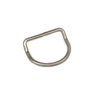 Helium Dive - 2" Titanium D-Ring - Bent
