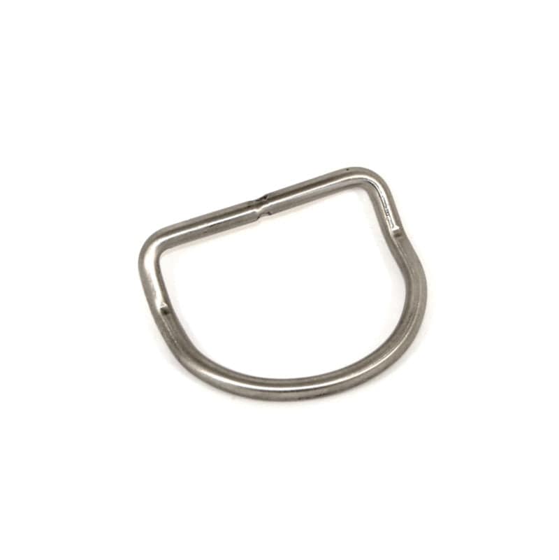 Helium Dive - 2" Titanium D-Ring - Bent