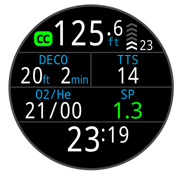 Shearwater - Teric AI Dive Computer (Black Bezel) - Image 4
