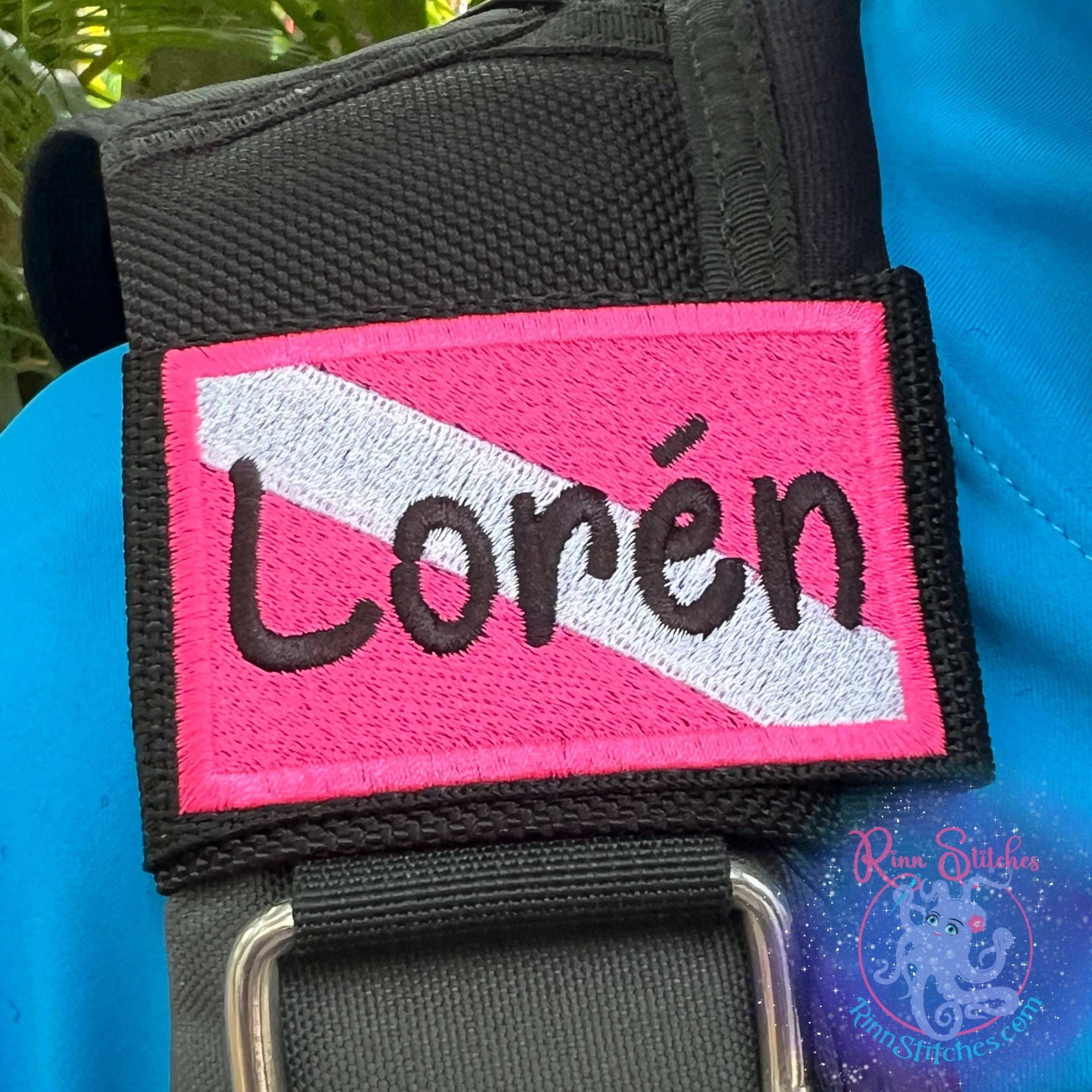 Dive Flag Personalized BCD Tag - Image 2
