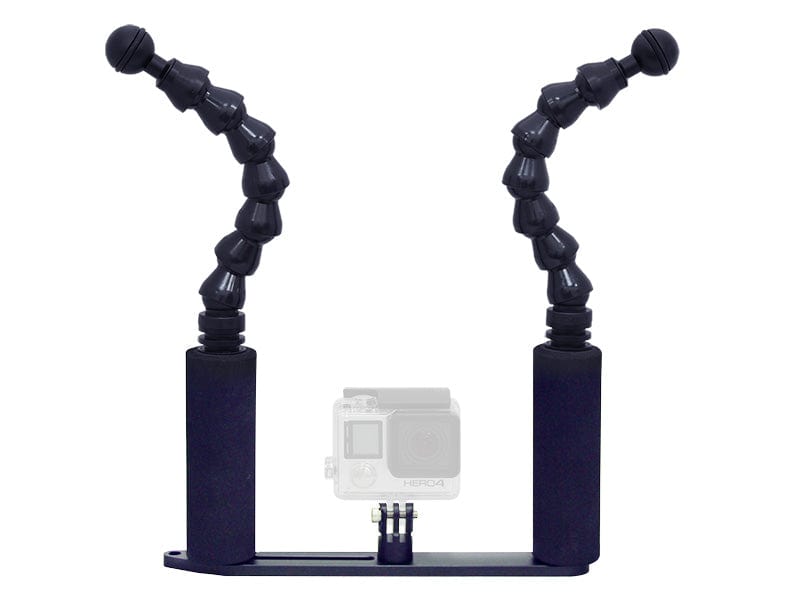 Big Blue - GoPro Flexible Double-Arm Camera Tray