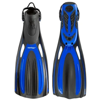 Cortez II Fins - LARGE Black