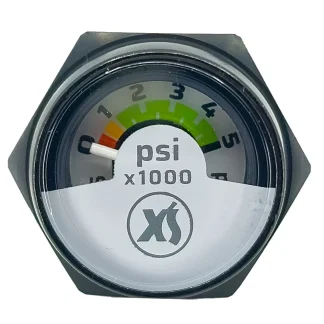 Pony Bottle Gauge, Black