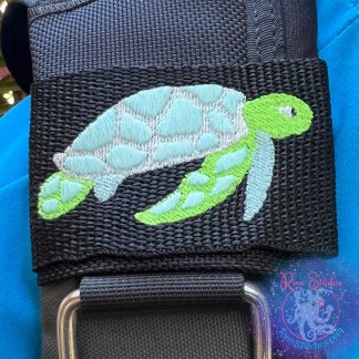 Glow in The Dark Sea Turtle BCD Tag